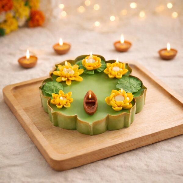 Luxury Lotus Pond Candle