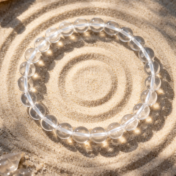 Crystal Quartz Master Healer Bracelet