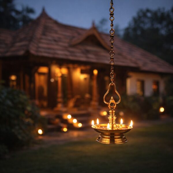 Hanging Lamp (Thooku Vilakku)
