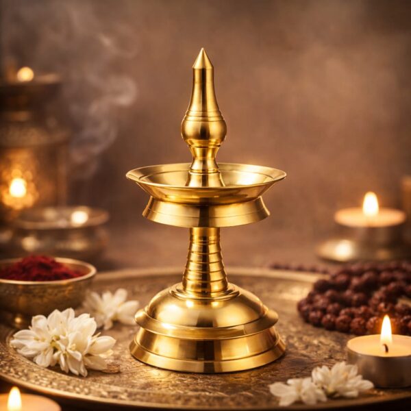 Brass Diya (Vilakku)